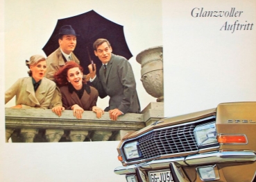 Opel Admiral Modelprogram 1964 Carbrochure (8220)